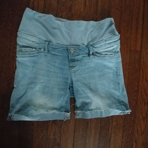 Maternity Jean shorts